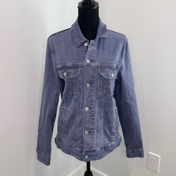 ASOS Denim Blue Jean Jacket (M) - Picture 2 of 8